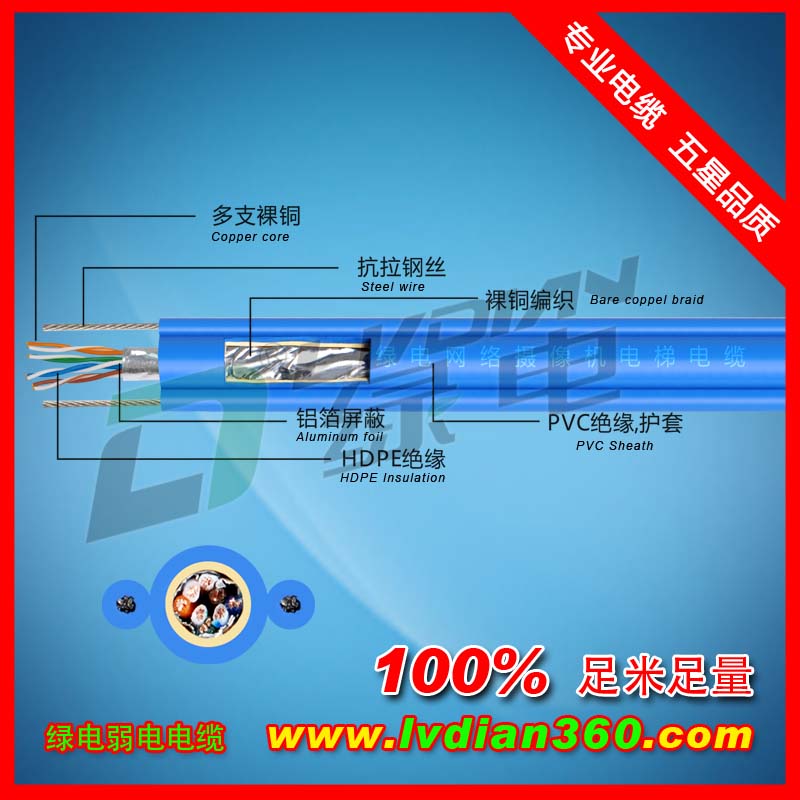 攝像機(jī)電梯電纜